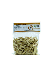 Dried pumpkin noodles in a transparent plastic bag of 100g Lovro Lenac family farm