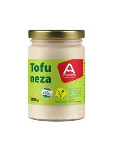 Annapurna organic tofunnaise in transparent packaging of 200g