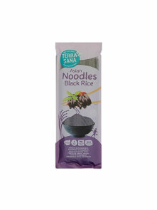 Terrasana organic black rice gluten free noodles in 250g packaging
