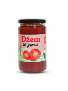 Family Farm Prpić strawberry jam in glass jar of 350g