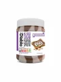 Diablo hazelnut and white chocolate spread with no added sugar in a glass jar 350g