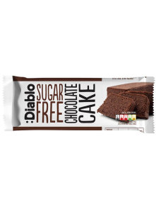 Diablo sugar free chocolate cake in a single packaging of 200g