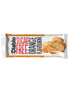 Diablo sugar free orange cake in a 200g packaging