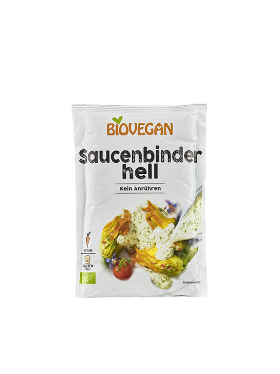 Organic Biovegan glluten free sauce thickener in a 100g packaging