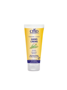 CMD hand cream for dry skin with organic tea tree oil in a 100 ml tube