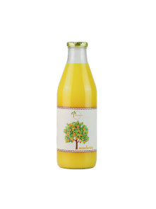 Plantagana cold-pressed mandarin juice in a glass bottle of 1000ml