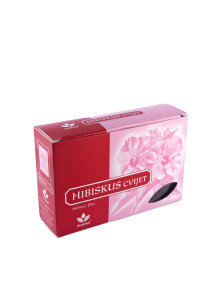 Suban hibiscus flower tea in a red cardboard box of 30g