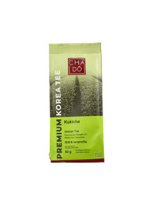 Organic Cha Dô Kukicha green tea in a 50g packaging