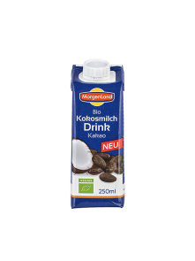 Organic Morgenland coconut drink with cocoa in a beverage carton of 1000ml