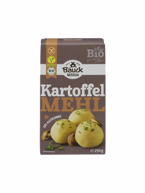 BauckHof organic potato starch in a cardboard packaging of 250g