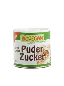 Biovegan organic gluten free icing sugar in a packaging of 150g