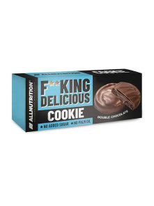 Double chocolate cookies with filling in a cardboard packaging of 128g - All Nutrition
