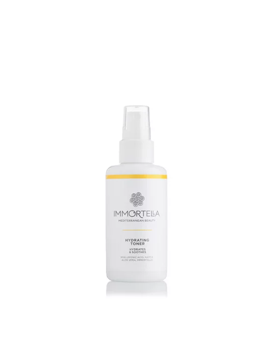 Immortella face tonic in a spraying bottle of 100ml