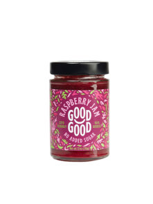 Via Healthy raspberry jam in a glass jar of 330g