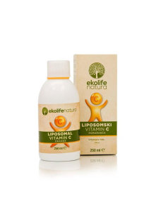 Ekolife Natura liposomal vitamin C in a packaging of 250ml