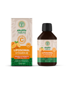 Ekolife Natura liposomal vitamin C in a packaging of 250ml