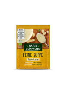 Organic Natur Compagnie cream of asparagus cream in a bag packaging of 40g