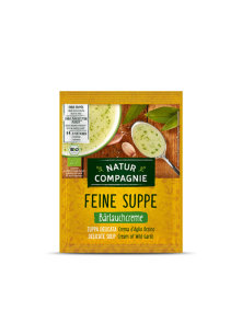 Natur Compagnie organic cream of wild garlic soup in a packaging of 40g