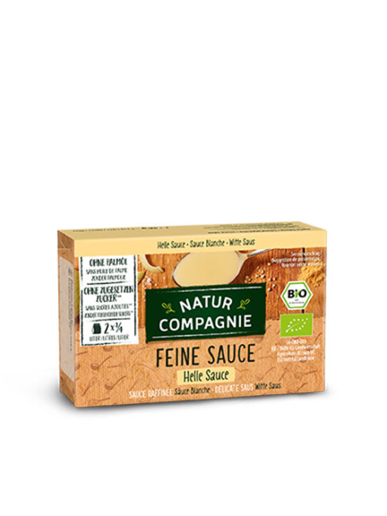 Organic Natur Compagnie instant white sauce in a cardboard packaging of 46g