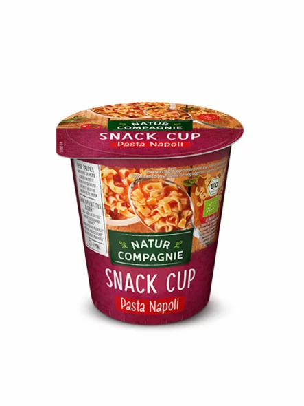 Natur Compagnie snack cup pasta napoli of  59g