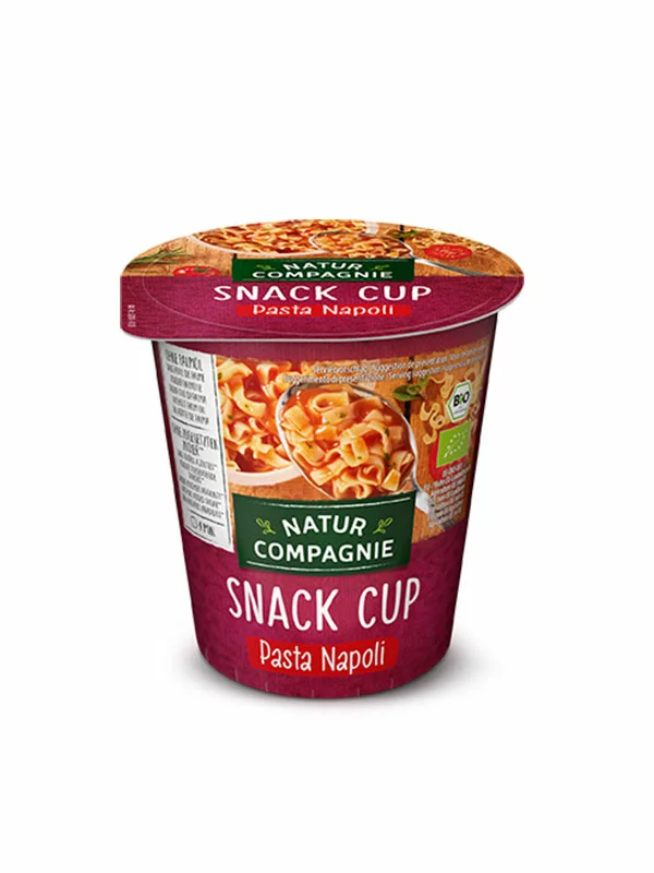 Natur Compagnie snack cup pasta napoli of  59g