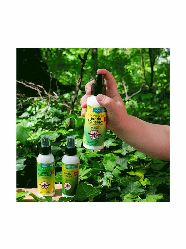 Ultra Protective Mosquito Spray For Kids - 100ml Biovitalis