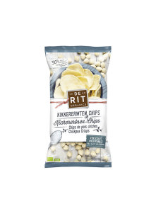 De Rit organic chickpea chips with a sea salt in a packaging of 75g