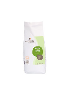 Argiletz coarse ground green clay in a packaging of 1000g