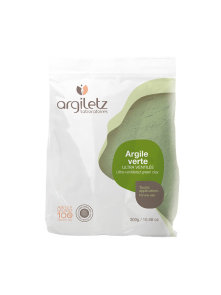 Argiletz ultra ventilated green clay in a packaging of 300g