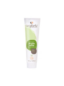 Argiletz green clay face mask for oily skin in a tube of 100g