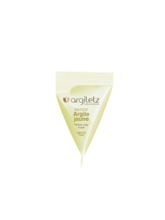 Argiletz yellow clay face mask in a packaging of 15 ml