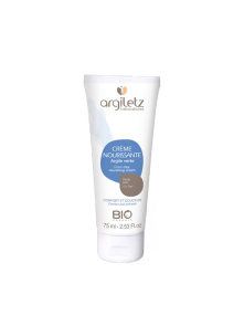 Argiletz organic nourishing cream for dry feet in a 75ml tube