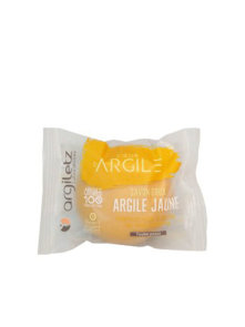 Argiletz yellow clay hard soap with macadamia and honey in a packaging of 100g
