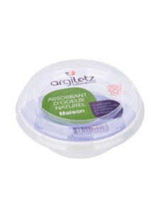 Argiletz natural green clay odour neutraliser in a 115g packaging. Lavender scent.