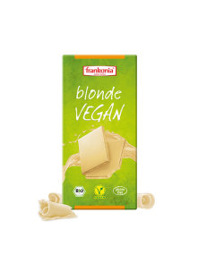 Frankonia vegan white chocolate from controlled organic agriculture of 100g