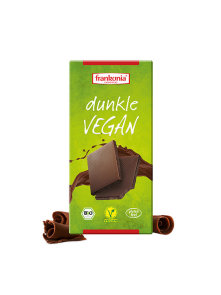 Vegan Dark Chocolate - Organic 100g Frankonia