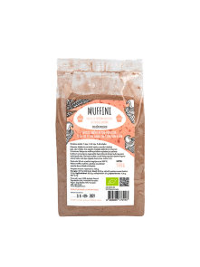 Family Farm Andreja Petrović organic chocolate muffin mix in a transparent packaging of 500g