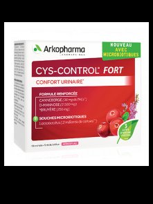 Cys Control Flash - Cranberry, Heather & Essential Oils - Arkopharma