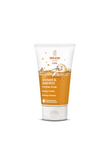 Weleda Kids 2 in 1 Shampoo & Body Wash - Orange in a packaging of 150ml
