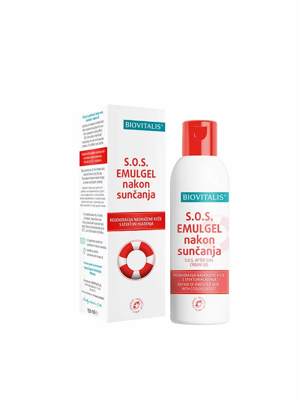 Biovitalis sos emulgel nakon sunčanja u ambalaži 150ml