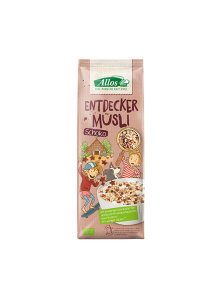 Allos organic XL chocolate muesli in a family packaging of 750g
