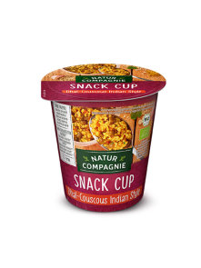 Snack Cup - Oriental Dhal Couscous - Organic 68g Natur Compagnie