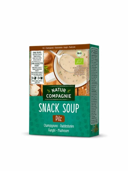 Instant Mushroom Soup - Organic 3x17g Natur Compagnie