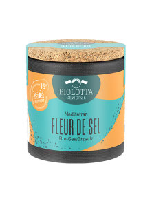 BioLotta organic Mediterranean seasoning mix (Fleur De Sel) in a packaging of 45g