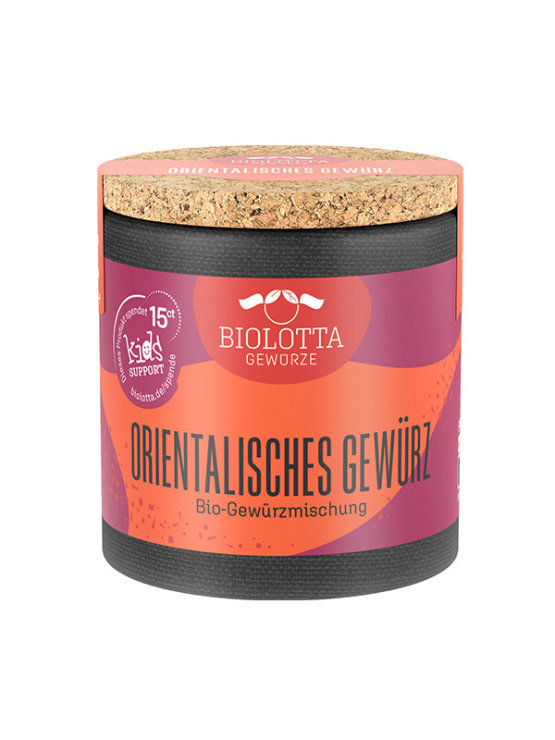 BioLotta organic oriental seasoning mix in a cardboard packaging of 45g