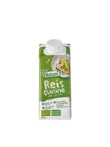 Natumi organic rice cream in a packaging of 200ml