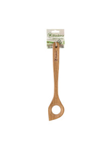 Biodora cherry wood cooking spoon with a hole