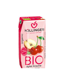 Apple & Cherry Juice - Organic 200ml Hollinger