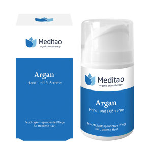 Argan Hand & Foot Cream - Organic 50ml Meditao Taoasis