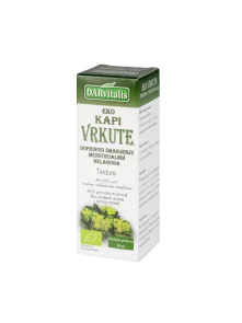 Darvitalis organic lady's mantle tincture drops in a glass bottle of 50ml